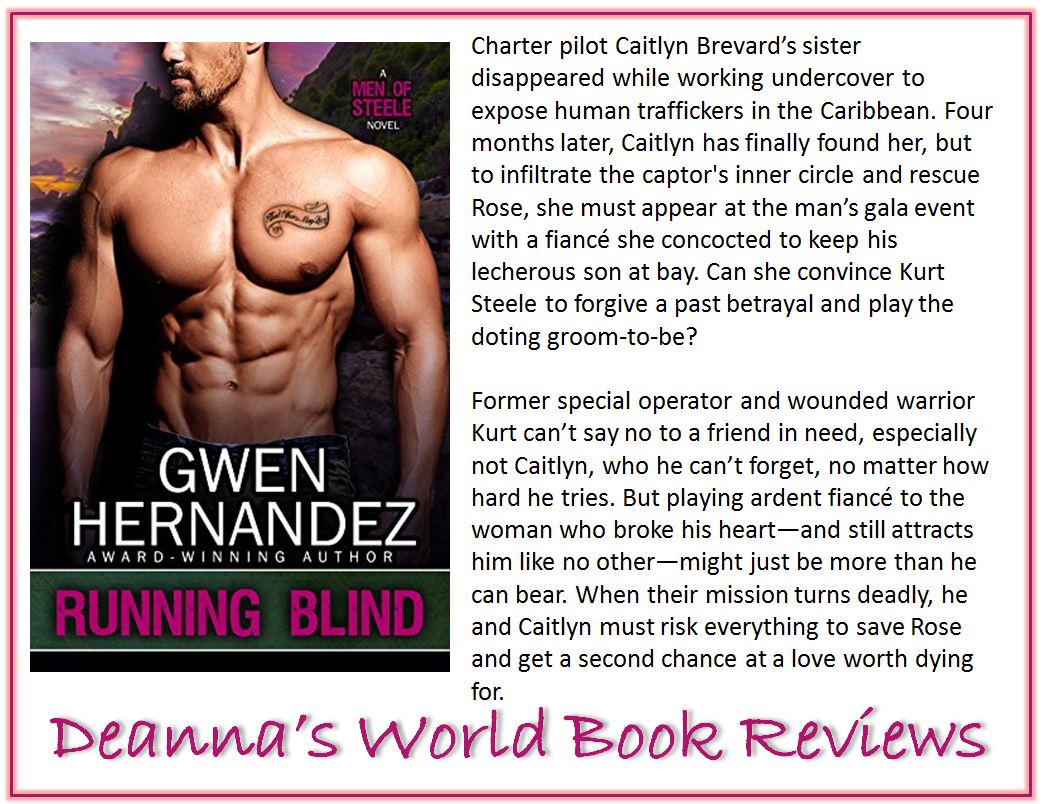 Running Blind by Gwen Hernandez blurb