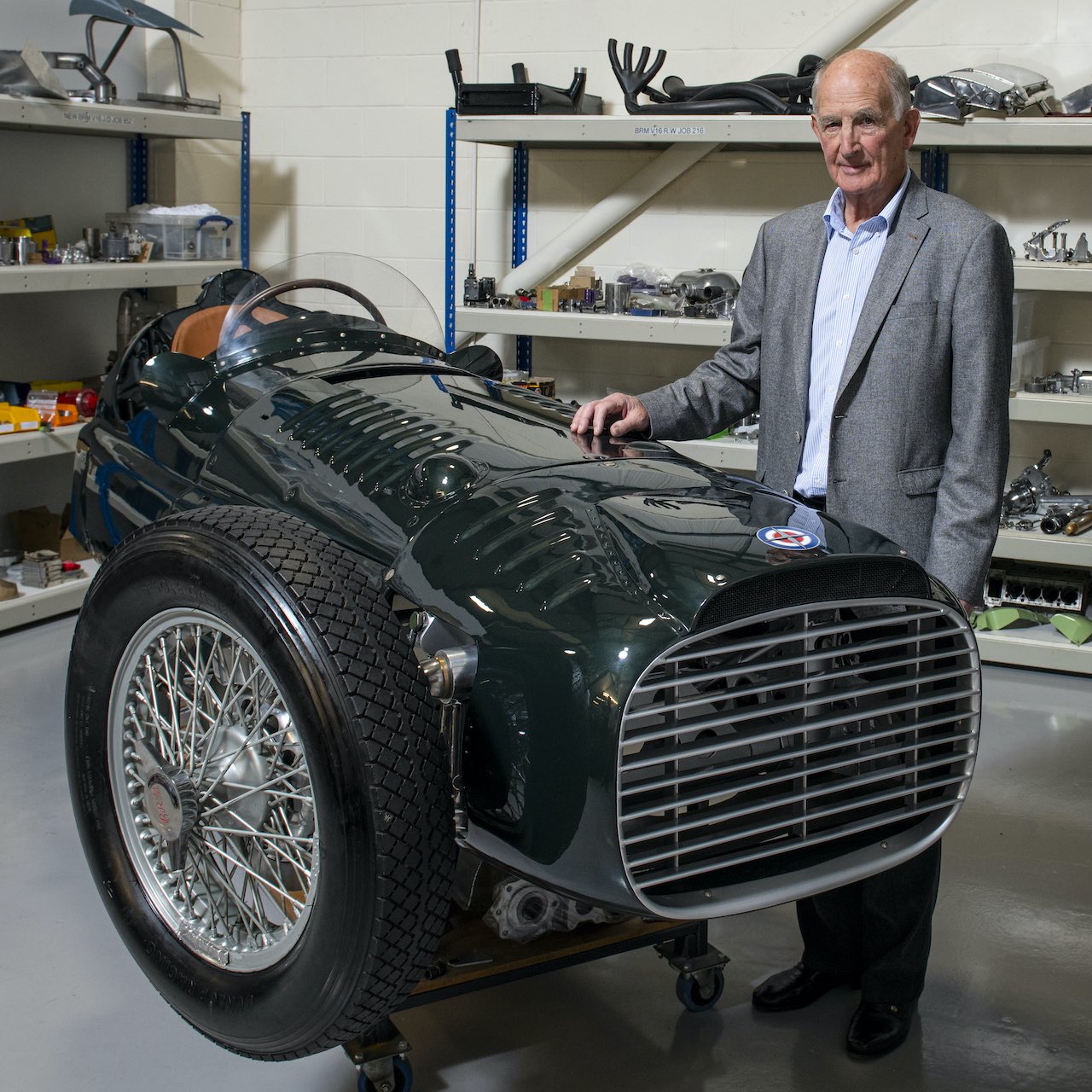 New BRM P15 V16 race car to mark 70th anniversary of British legend