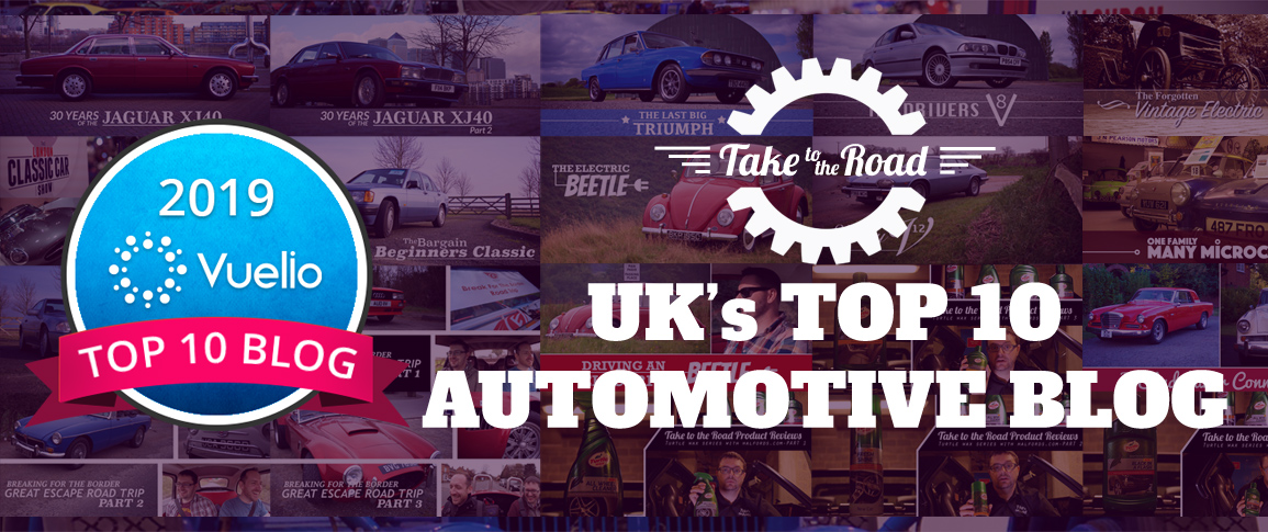 Take to the Road picks up the 2019 Top 10 UK Automotive Blog with Vuelio