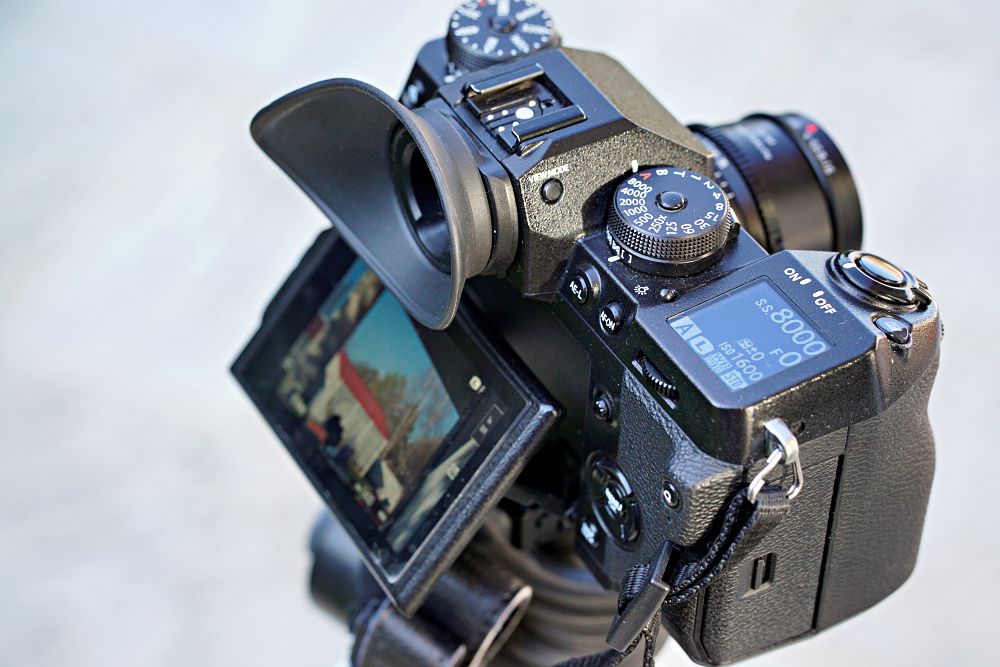 TTArtisan 35mm F1.4 Fujifilm X H1 Screen