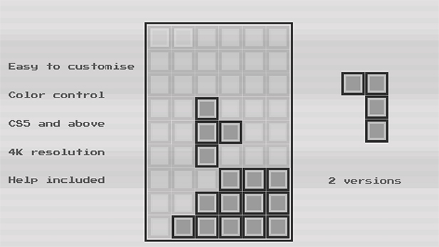 Retro Game Tetris Opener 4K - 5