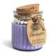 2x soy wax candle pot - lavender