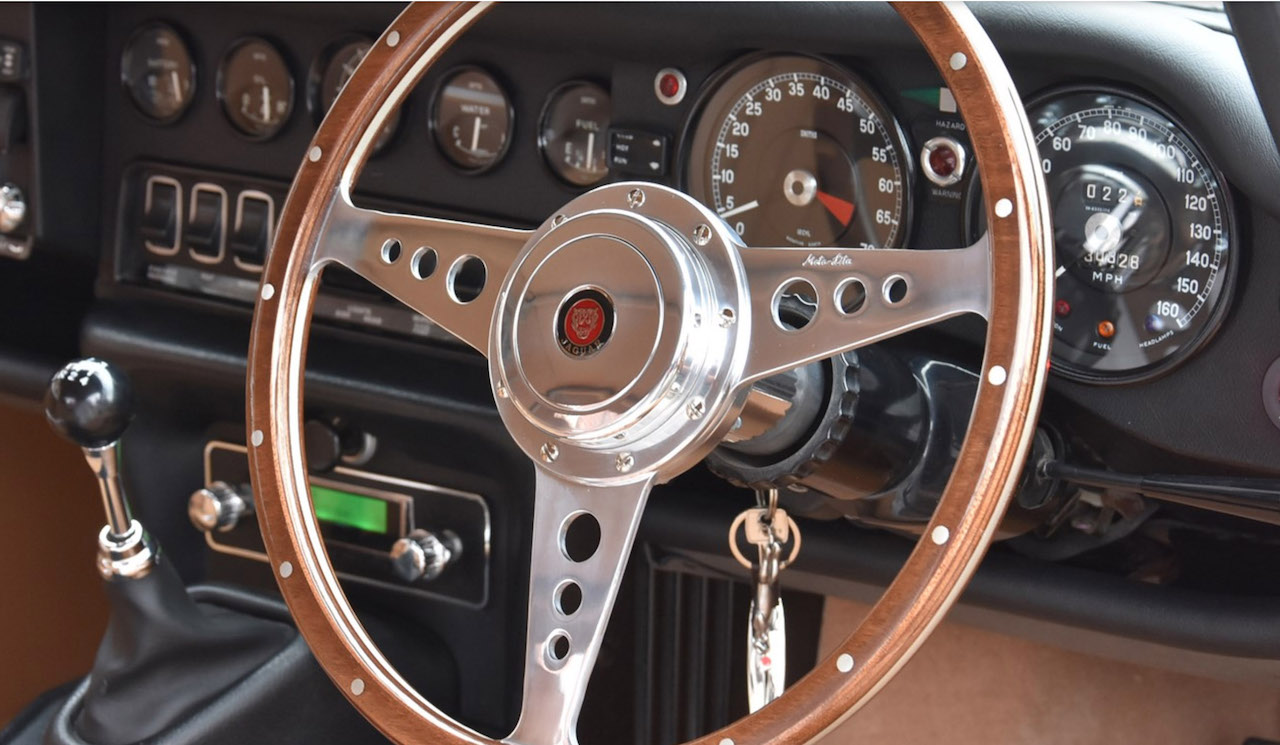 Kevin Keegan's 1972 Jaguar E-Type restored