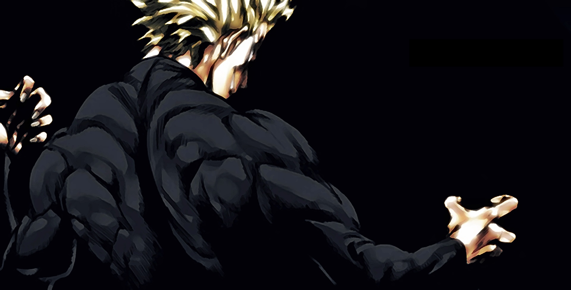 Wallpaper One Punch Man 89 Leylek.D.Sovura, One-Punch Man, Yusuke Murata, Garou, artwork