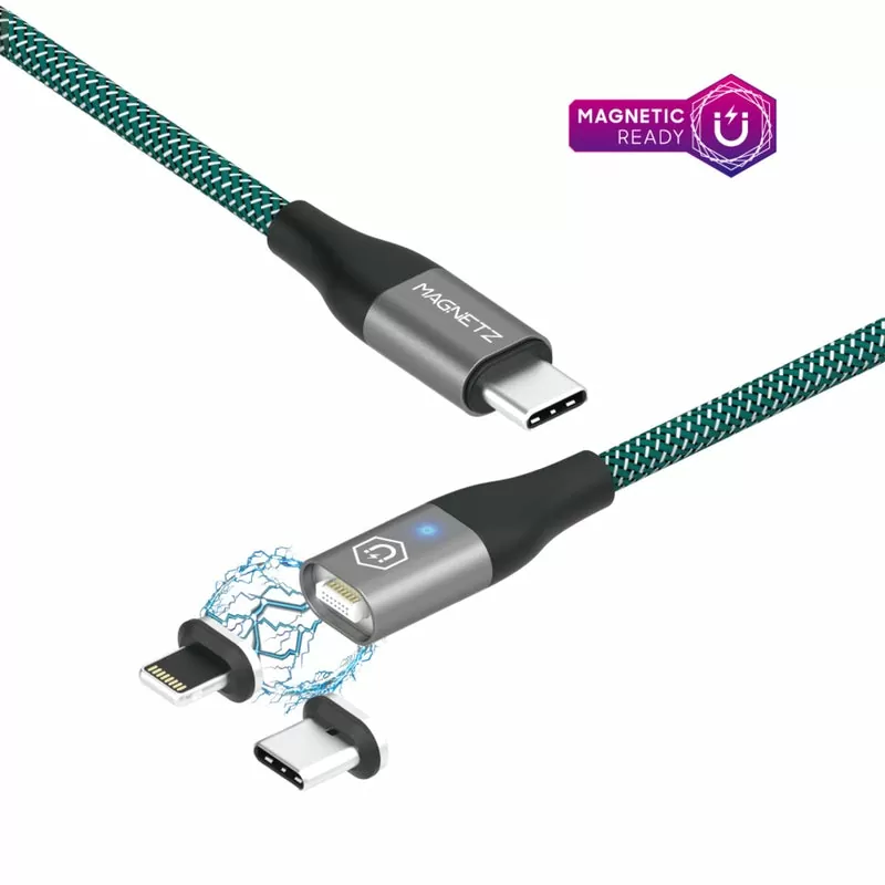 Elementz CTM Magnetic 2 in 1 Cable 2M