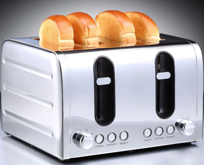 Bellini four slot toaster