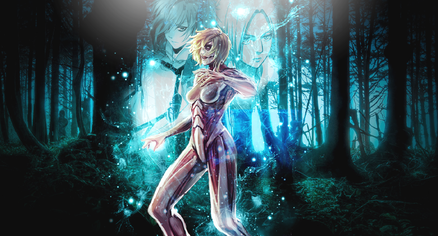 Wallpaper Attack On Titan 412 Shingeki no Kyojin, Leonheart Annie, anime, anime girls, cyan