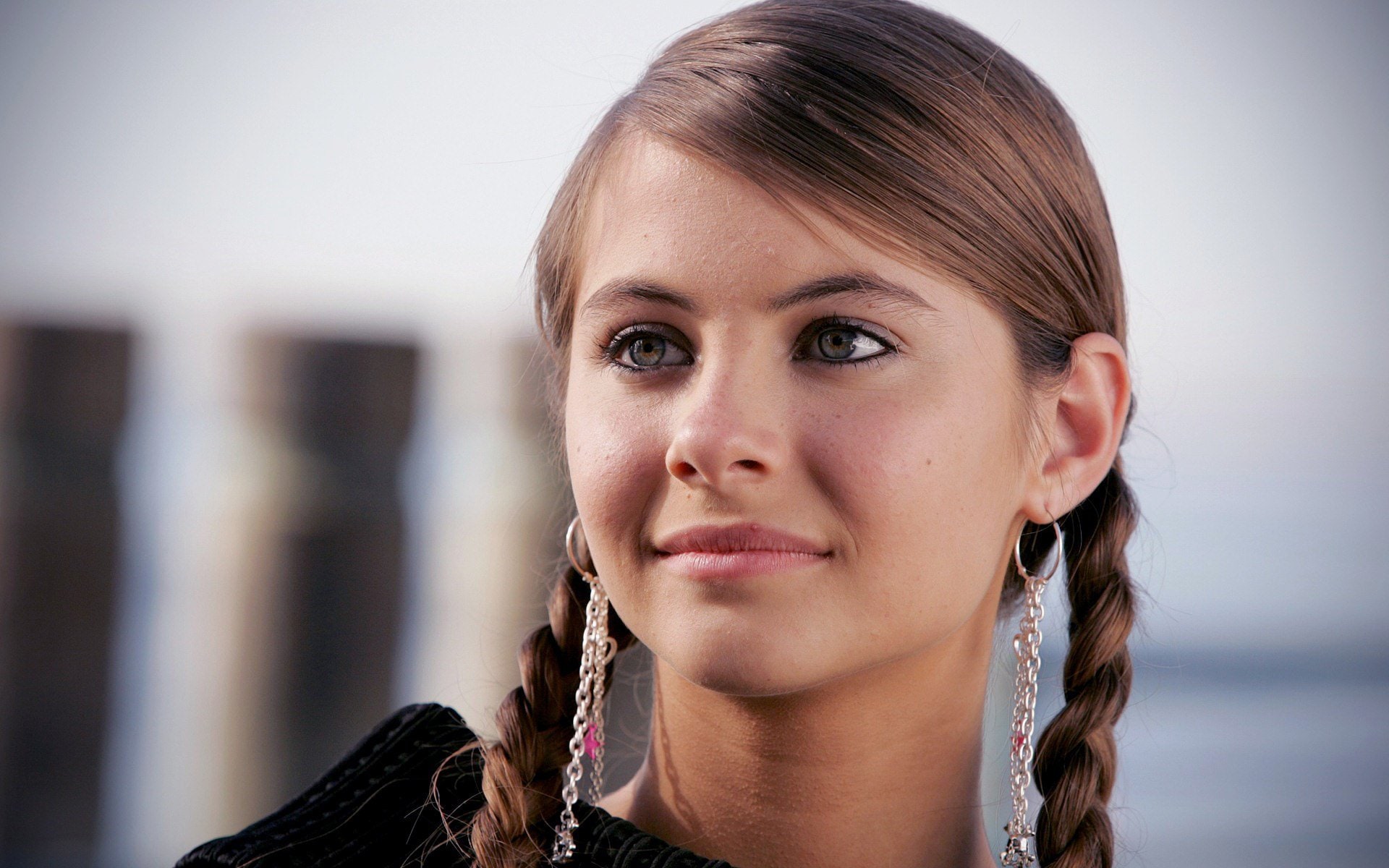 girls with pigtails