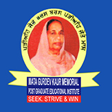 Mata Gurdev Kaur Memorial Education Institute, Mansa