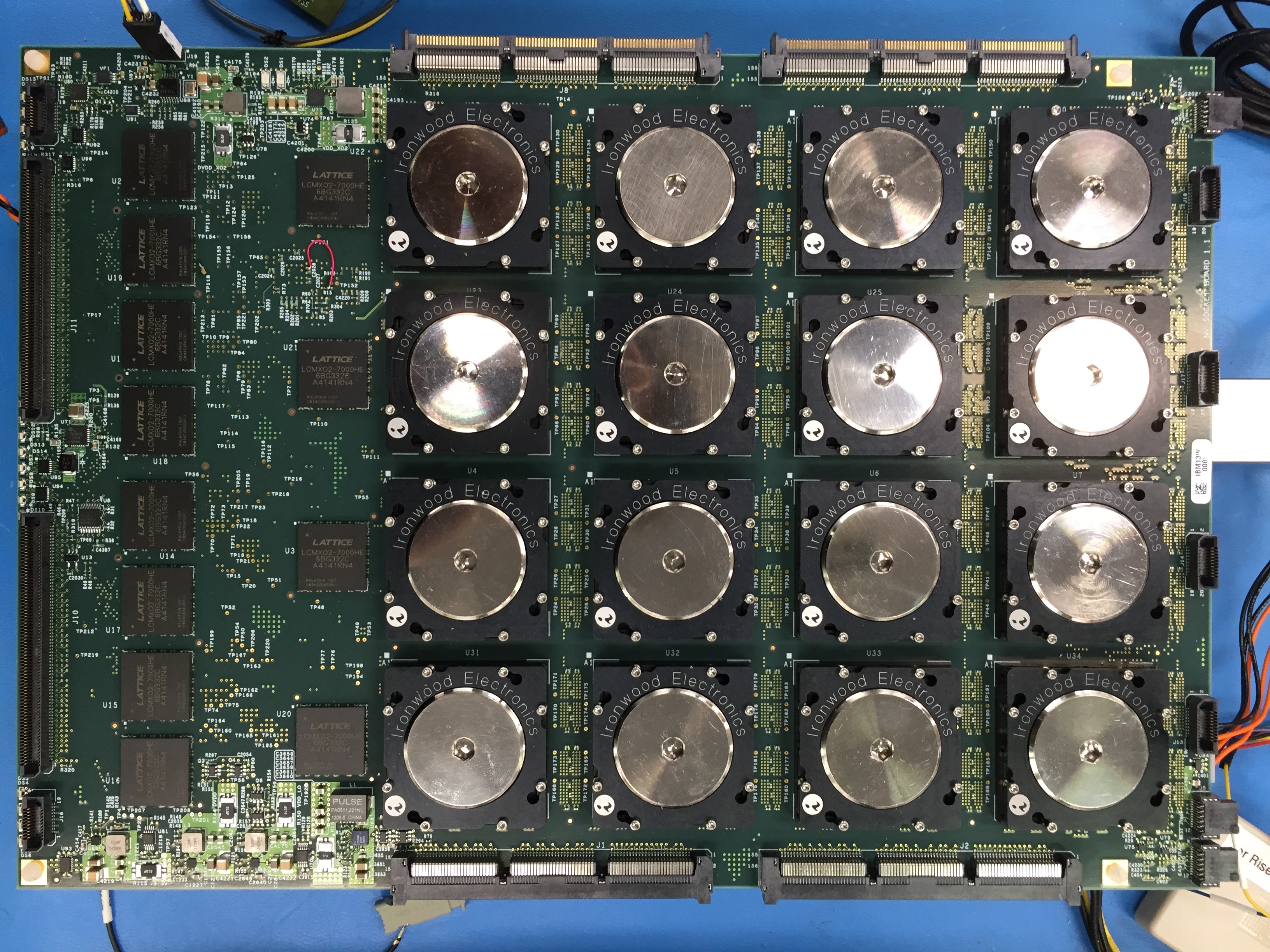 NS16e: System populated with TN-chips using sockets