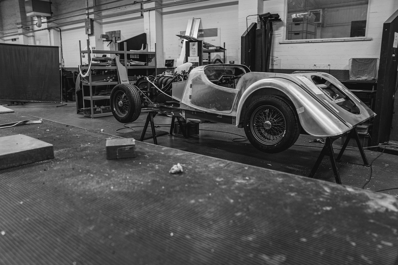 Morgan builds its last Steel Chassis car after 84 years of production