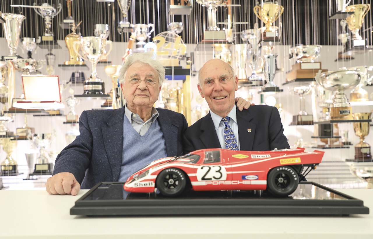 Porsche marks Le Mans winner Richard Attwood's 80th birthday