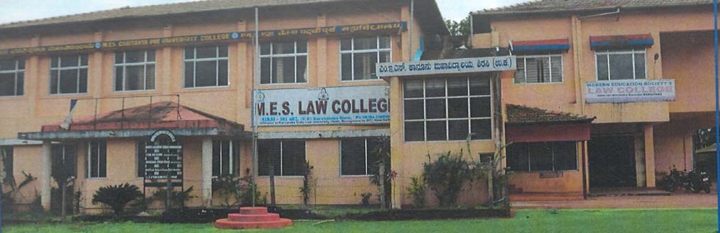 Modern Education Society’s Law College, Sirsi