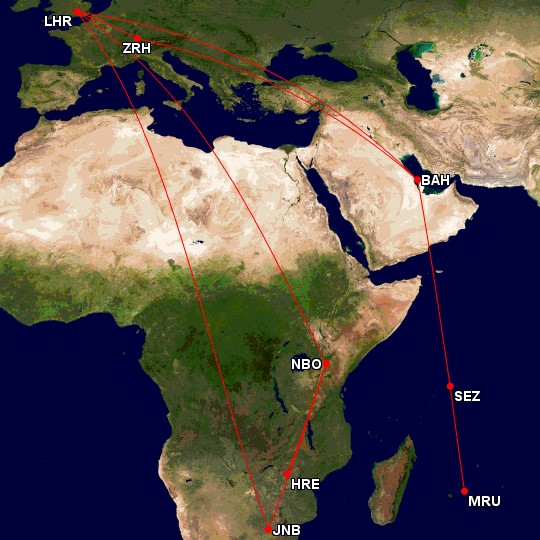BA 747 Network Africa Dec80