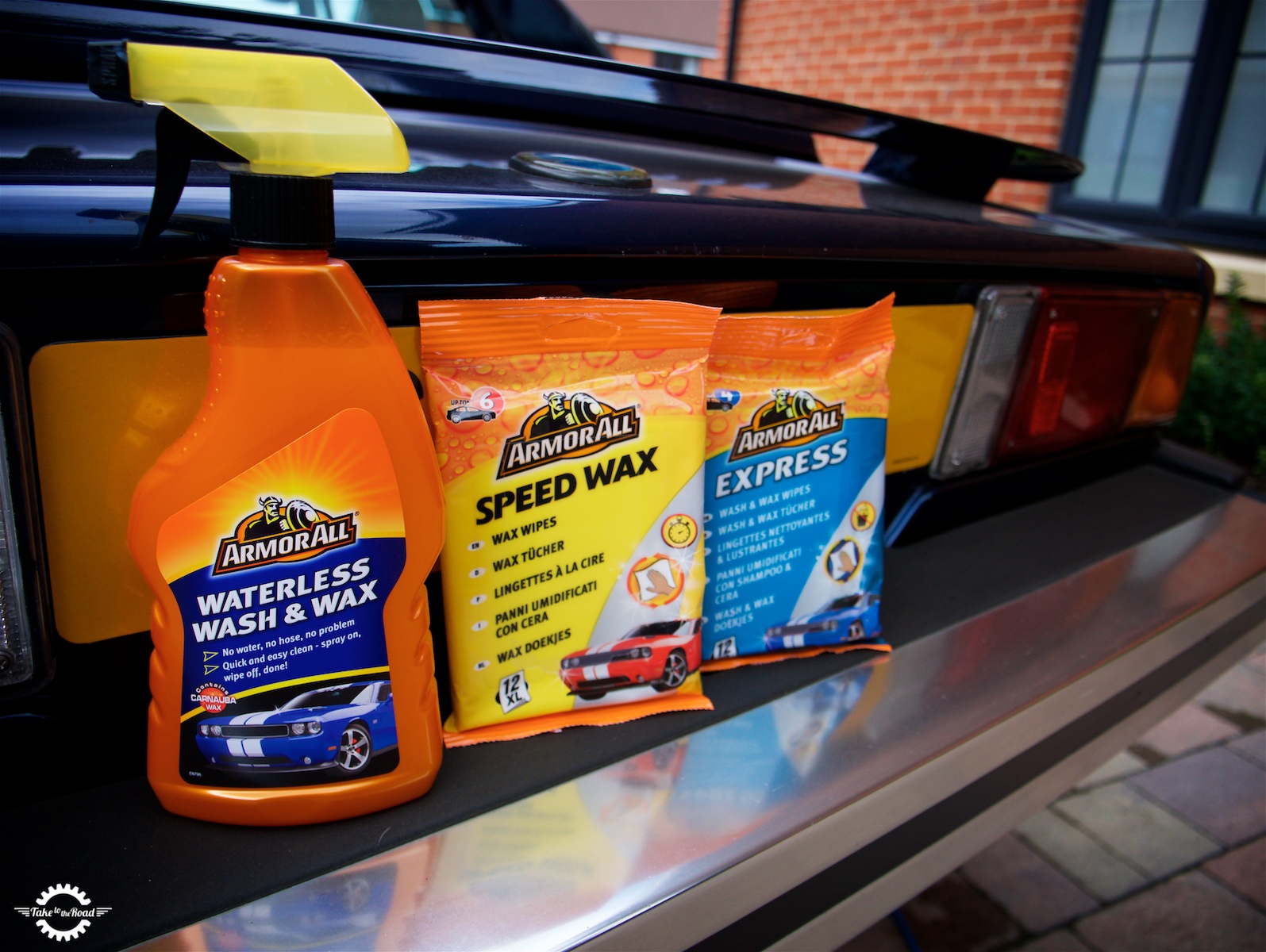 Take to the Road Armour All Waterless Wash and Wax Product Test