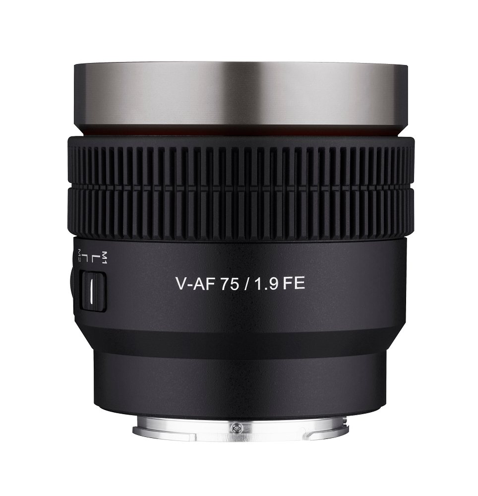 Samyang V AF 75mm T1.9 FE