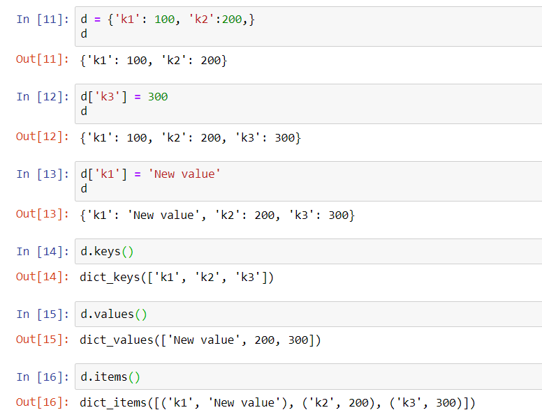 Change Values In Dictionary Python