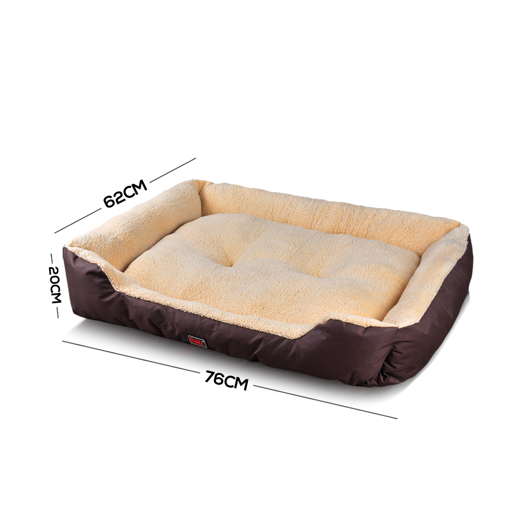 PaWz Pet Bed Mattress Dog Cat Pad Mat Cushion Soft Winter Warm Large