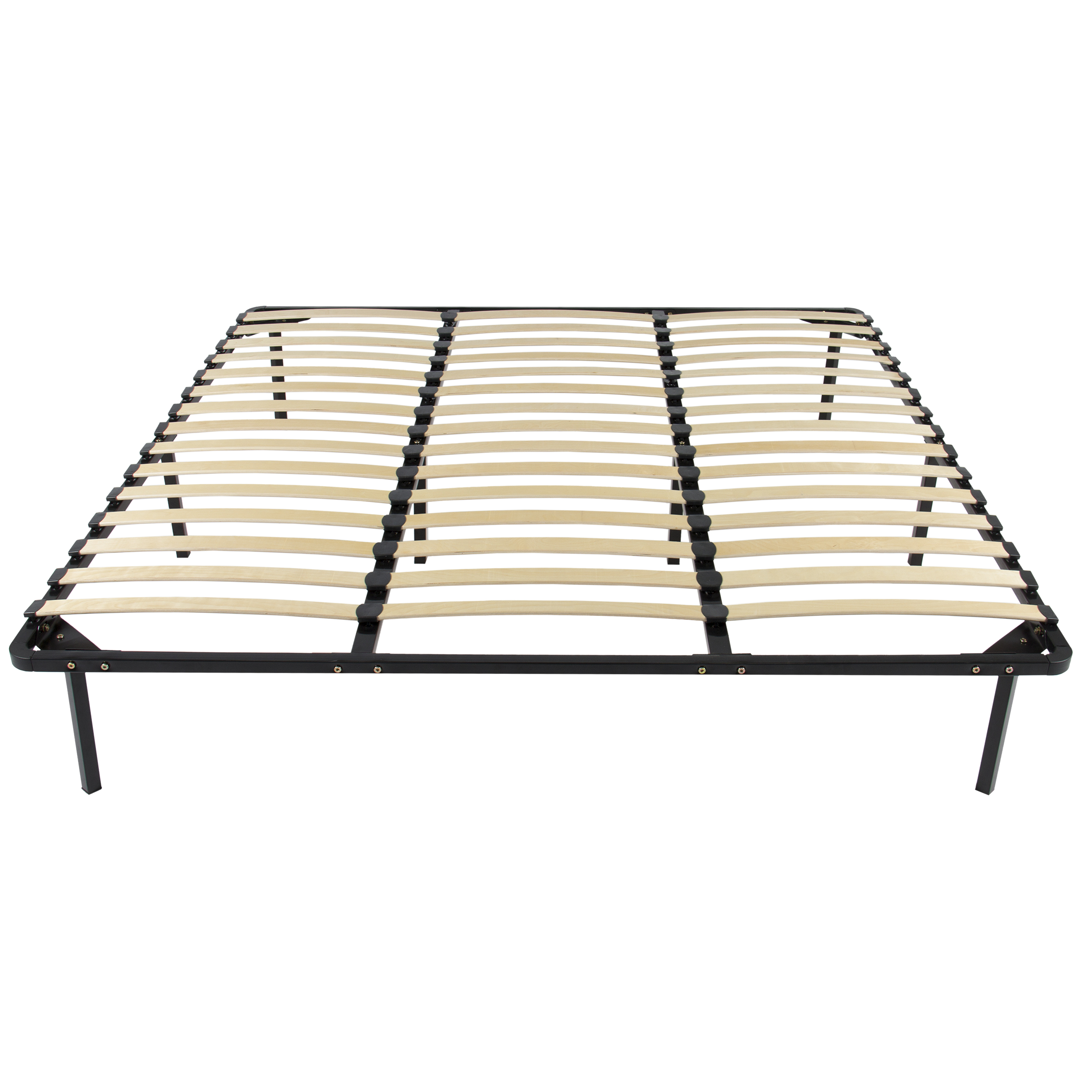 BCP King Metal Bed Frame w/ Wooden Slats 810010025869 | eBay