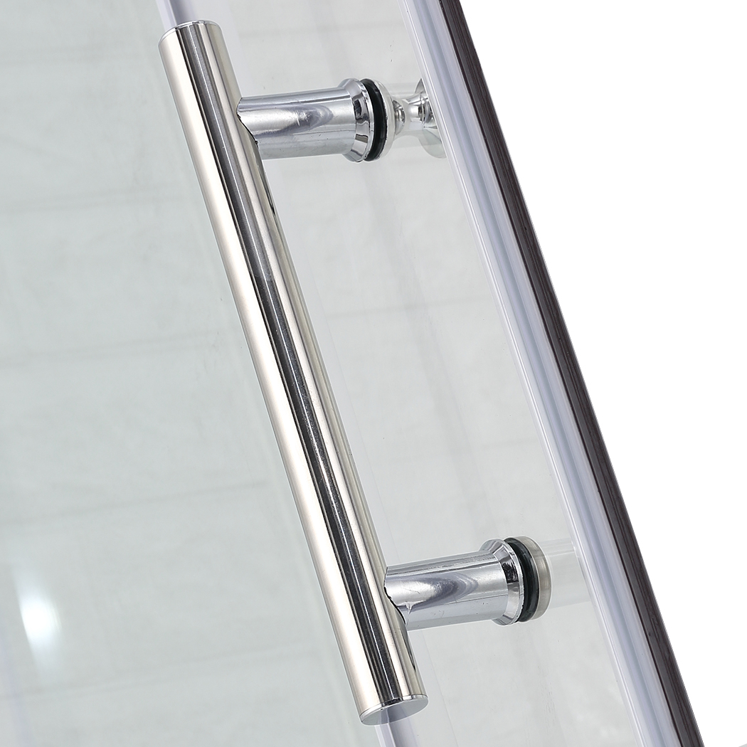 Levede Bath Shower Enclosure Screen Seal Strip Glass Shower Door 900x1900mm
