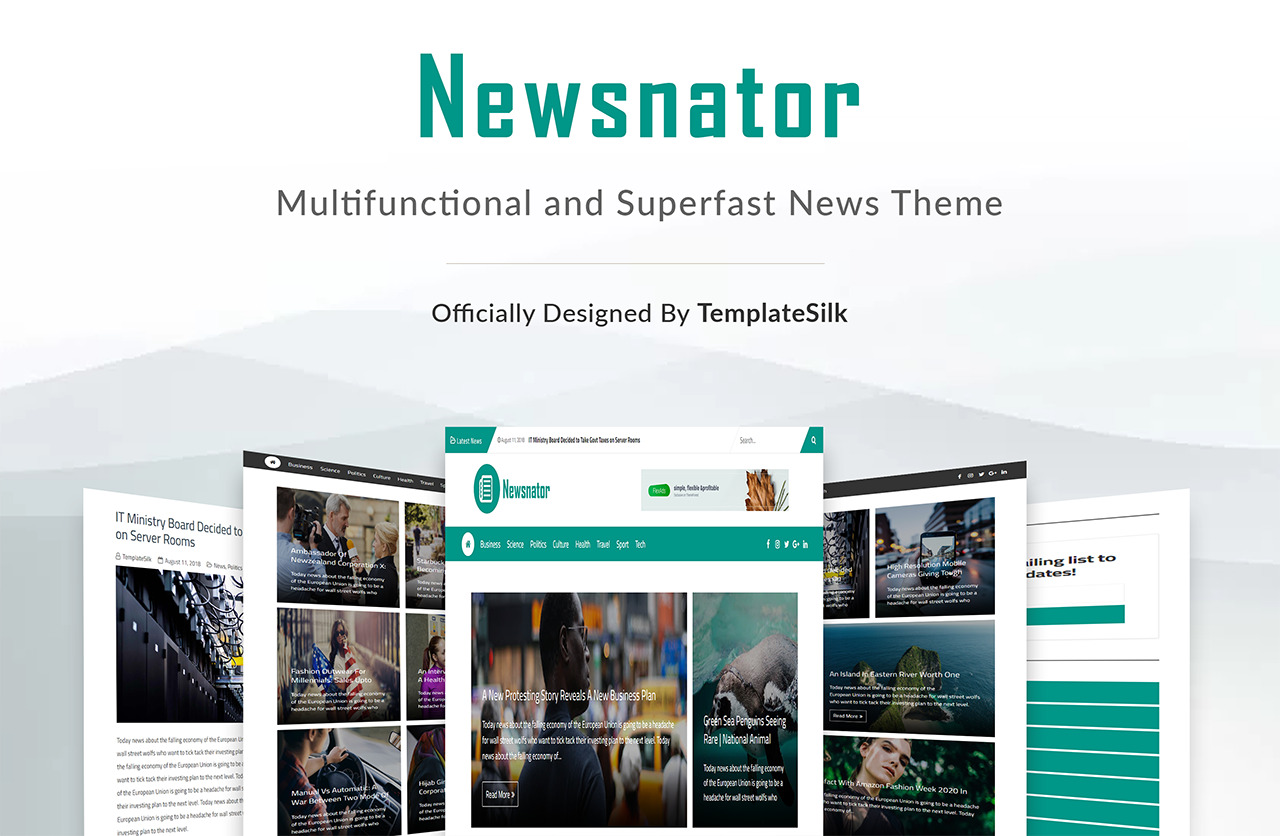 Newsnator Blogger Theme