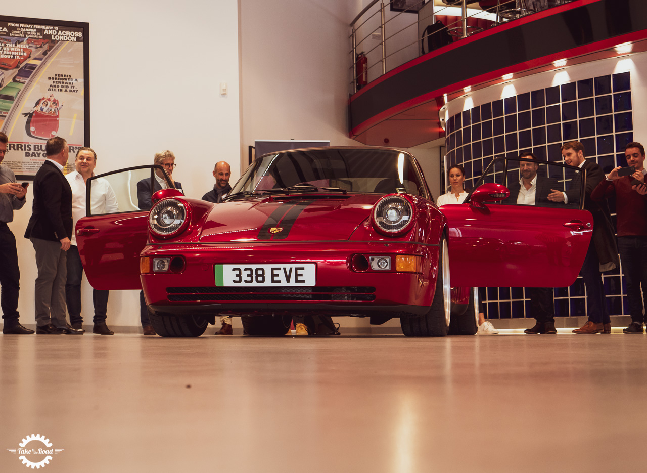 Everrati unveils new Porsche 911 EV at Joe Macari London