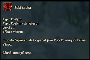 Sobí čapka