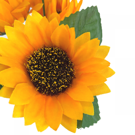 Ramo artificial girasoles, 32cm