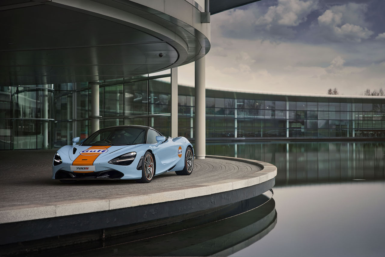 McLaren Special Operations unveils special Gulf livery 720s