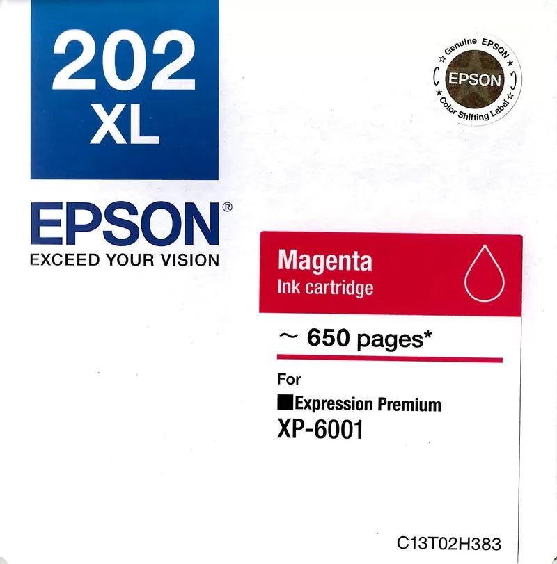 EPSON 202XL Magenta Ink Cartridge