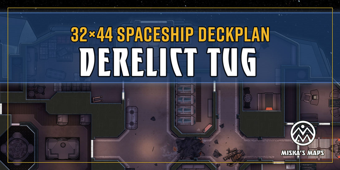MM313 | Derelict Tug by Miska's Maps