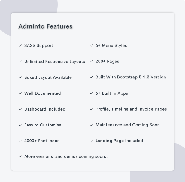 Adminto - React Admin & Dashboard Template - 1