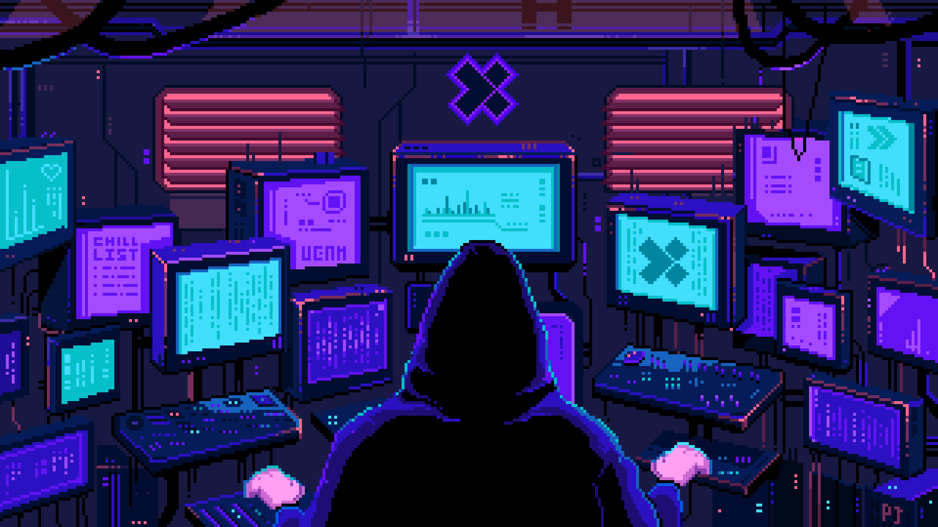 Matrix Hacker Live Wallpaper