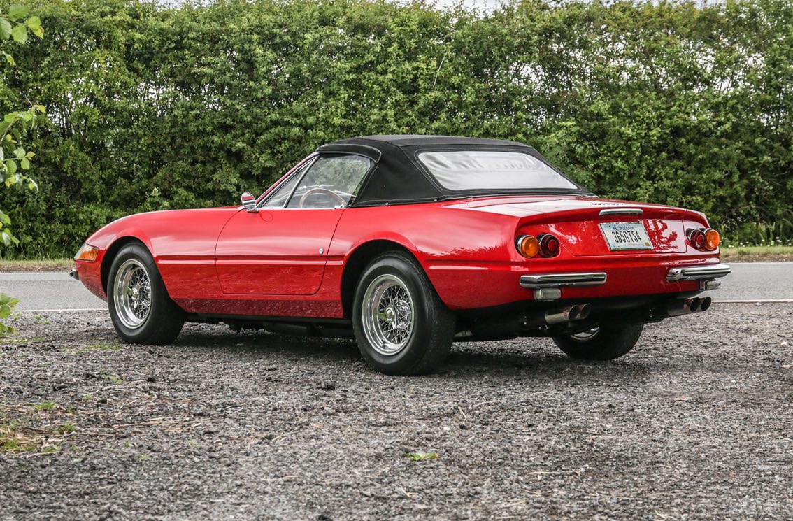 Historics to auction Ferrari 365 4 Daytona Spider Prototype