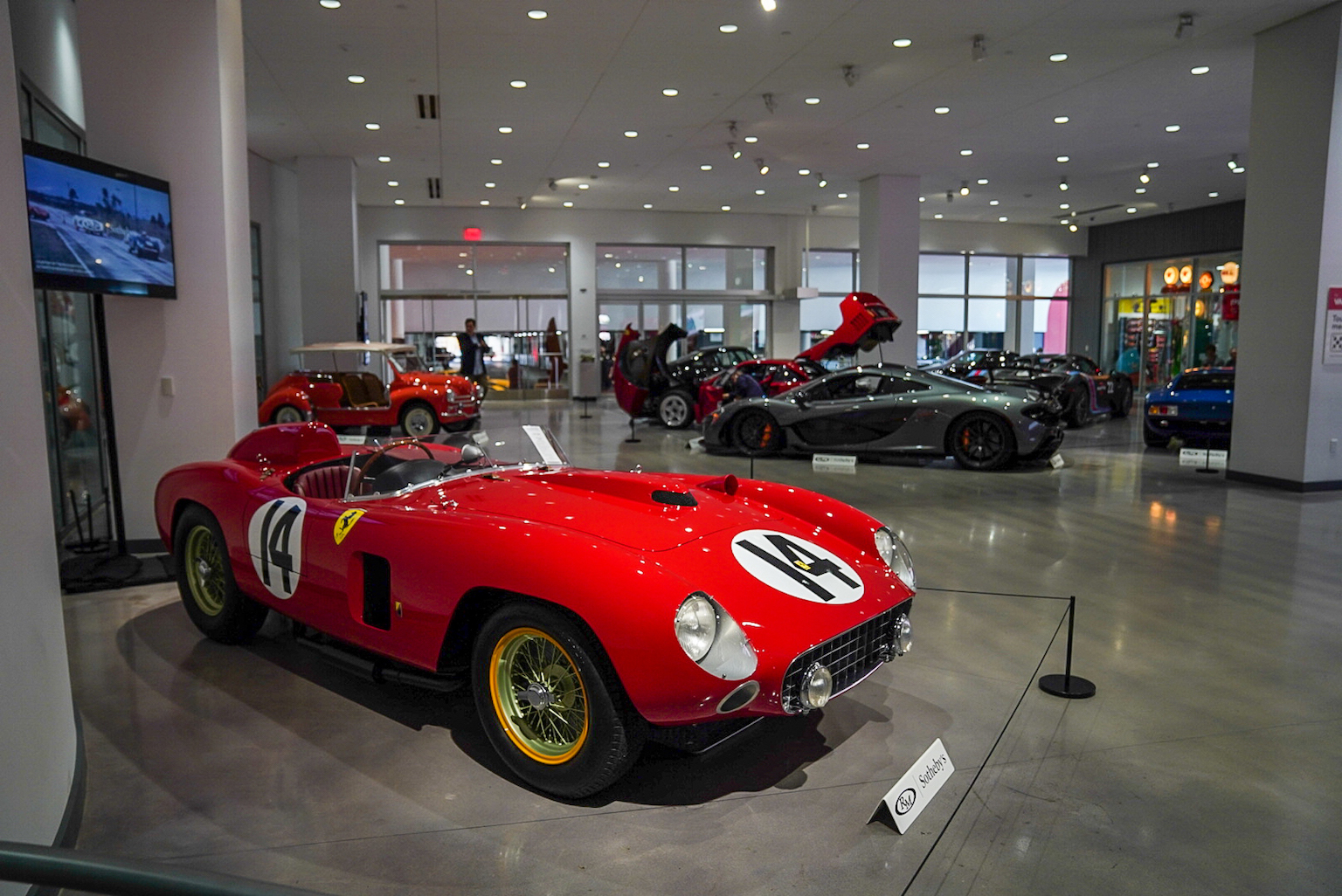 Ferrari 290 MM Sells for $22m at RM Sotheby's Petersen Automotive Museum Sale