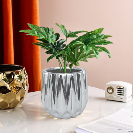 Maceta decorativa 8.2x Ø8cm, cerámica
