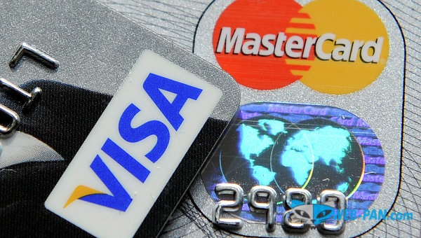 Вот так выглядят пластиковые карты во всём мире! Пластиковые карты - VISA, MasterСard!