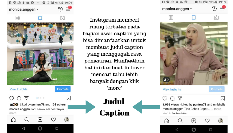 7 Cara Menulis Caption Instagram