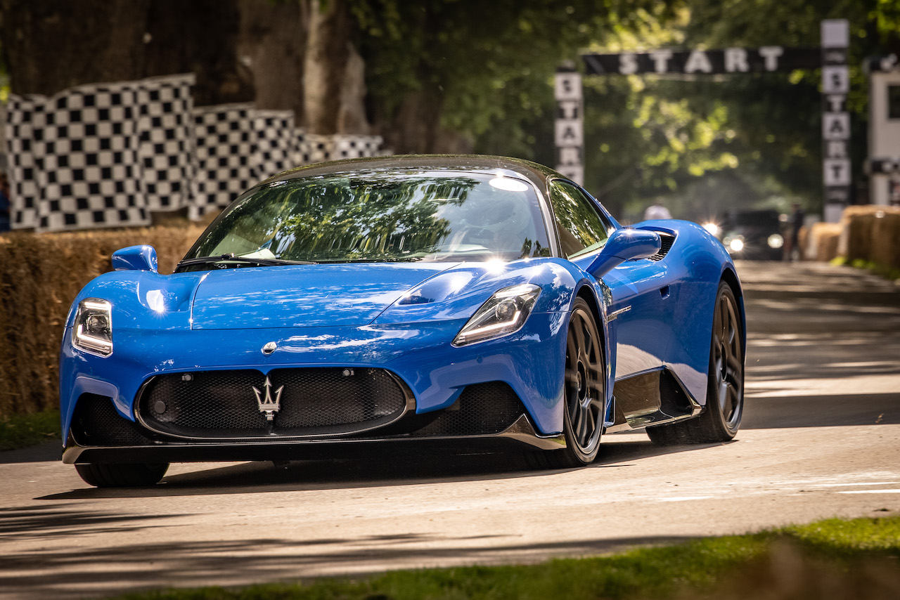 Maserati MC20 makes UK debut at Goodwood Festival of Speed