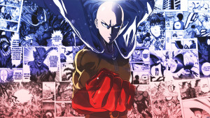 Wallpaper One Punch Man Saitama 86