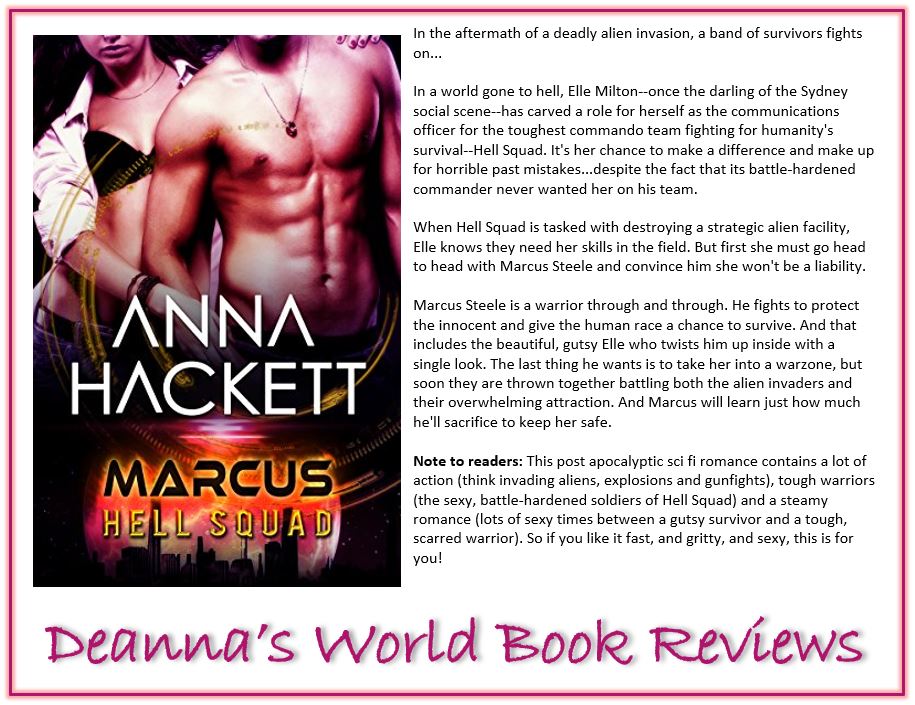 Marcus by Anna Hackett blurb