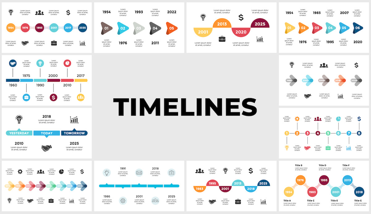 Huge Infographics Bundle! Lifetime Updates! PowerPoint, Photoshop, Illustrator. - 226