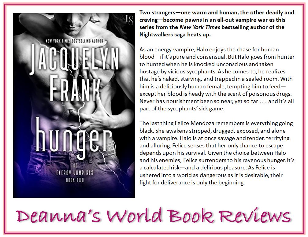 Hunger by Jacquelyn Frank blurb