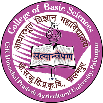 College of Basic Science, Chaudhary Sarwan Kumar Himachal Pradesh Krishi Vishvavidyalaya, Palampur