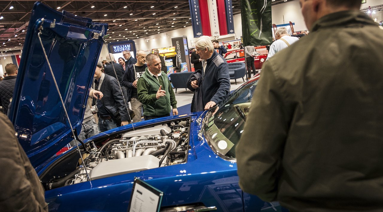 Full throttle for The London Classic Car Show