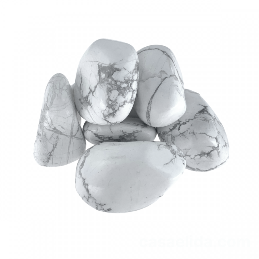 Gema howlita blanco, 3~5cm