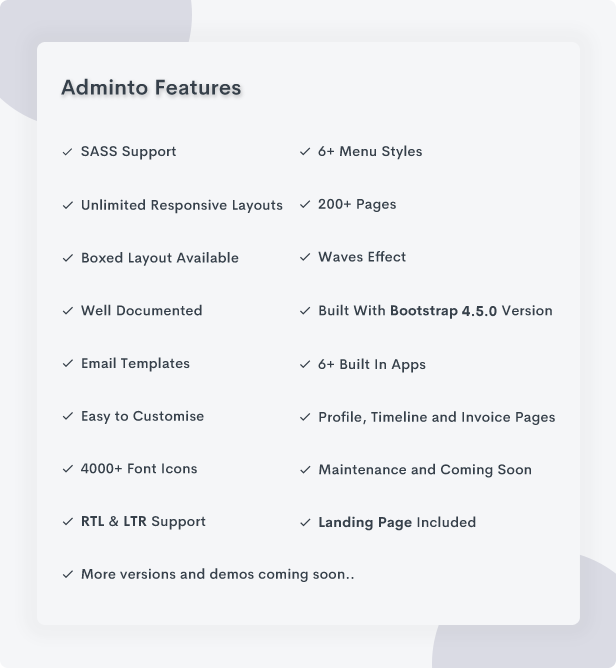 Adminto - Responsive Admin & Dashboard Template - 2
