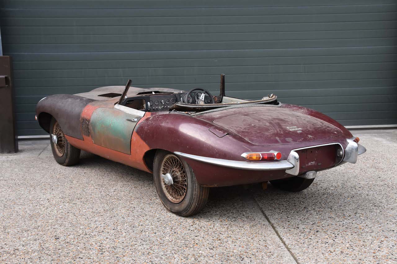 E-type that crashed at Snetterton in 1965 to be restored