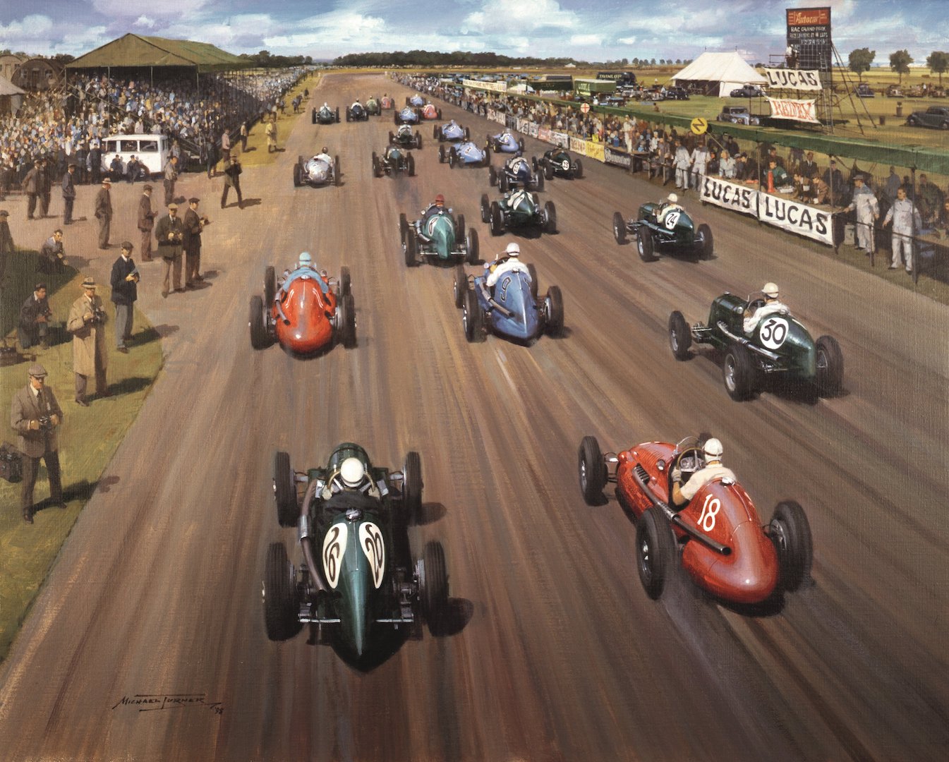 Silverstone Classic celebrates 70th anniversary of the first Grand Prix