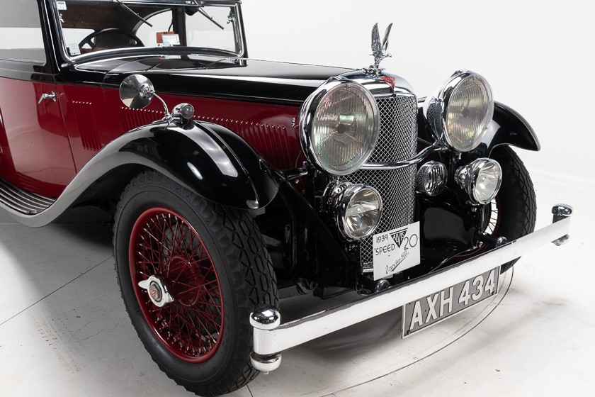 H&H offers rare 1934 Alvis Speed 20 SB Vanden Plas